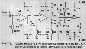 схема УКВ ЧМ-передатчика